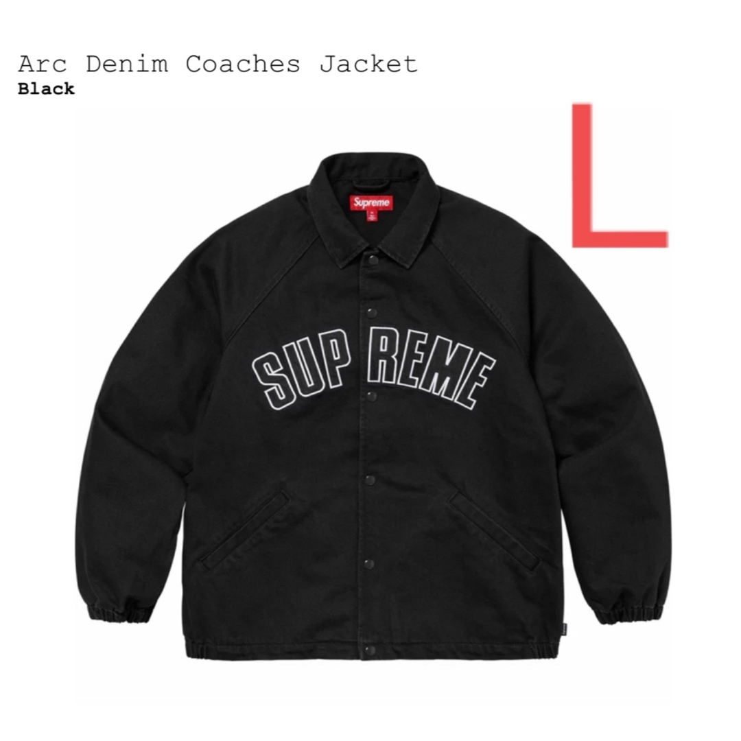 Supreme(シュプリーム)のSupreme Arc Denim Coaches Jacket L メンズのジャケット/アウター(Gジャン/デニムジャケット)の商品写真