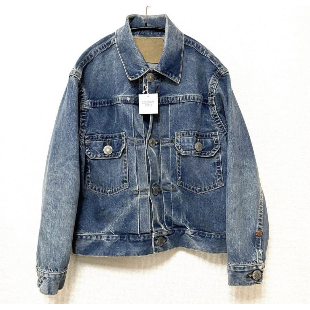 COMOLI(コモリ)のKOOKY ZOO JUVENILE DENIM JACKET size2 メンズのジャケット/アウター(Gジャン/デニムジャケット)の商品写真