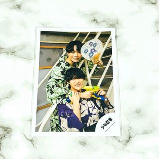 ジャニーズジュニア(ジャニーズJr.)の少年忍者 織山尚大 黒田光輝 公式写真(アイドルグッズ)