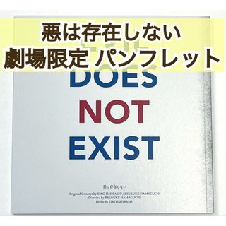 映画  『 悪は存在しない 』 パンフレット ＋ フライヤー3枚  濱口竜介