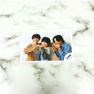 ジャニーズジュニア(ジャニーズJr.)の少年忍者 檜山光成 青木滉平 鈴木悠仁 公式写真(アイドルグッズ)