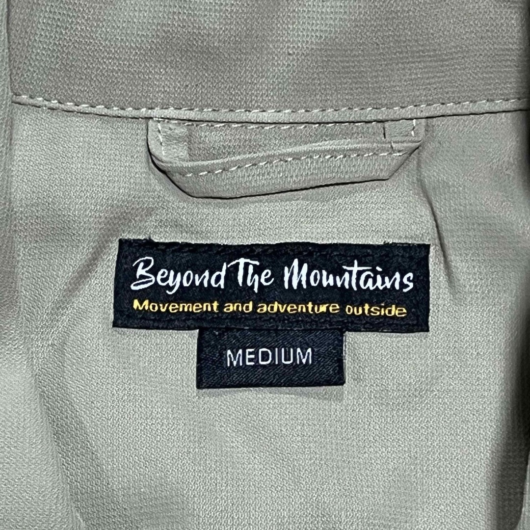 ビヨンドザマウンテン メンズ 半袖シャツ Mサイズ ポケット アウトドア 切替 メンズのトップス(シャツ)の商品写真
