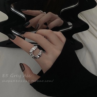 ♡人気商品♡指輪 フリーサイズ シルバー プレゼント U字型 リング 太め(リング(指輪))