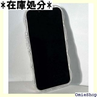 iPhone14ProMaxケース プクプク クリアケ 耐 リア 透明 1395