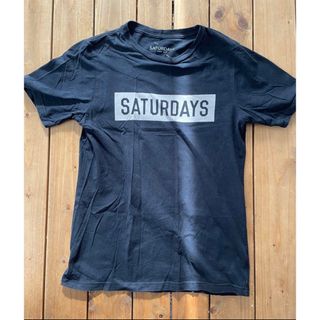 サタデーズサーフニューヨークシティー(SATURDAYS SURF NYC)のSATURDAYS サタデーズサーフニューヨークシティー　ロゴプリントTシャツ(Tシャツ/カットソー(半袖/袖なし))