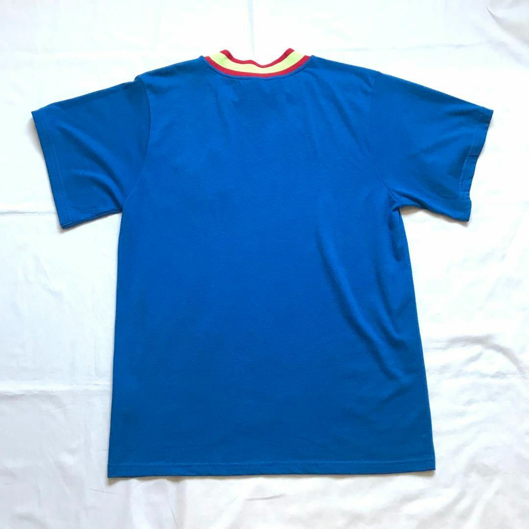 Majestic(マジェスティック)のマジェスティック　ヤンキース　Tシャツ　NY  半袖　ブルー　アメカジ　M レディースのトップス(Tシャツ(半袖/袖なし))の商品写真