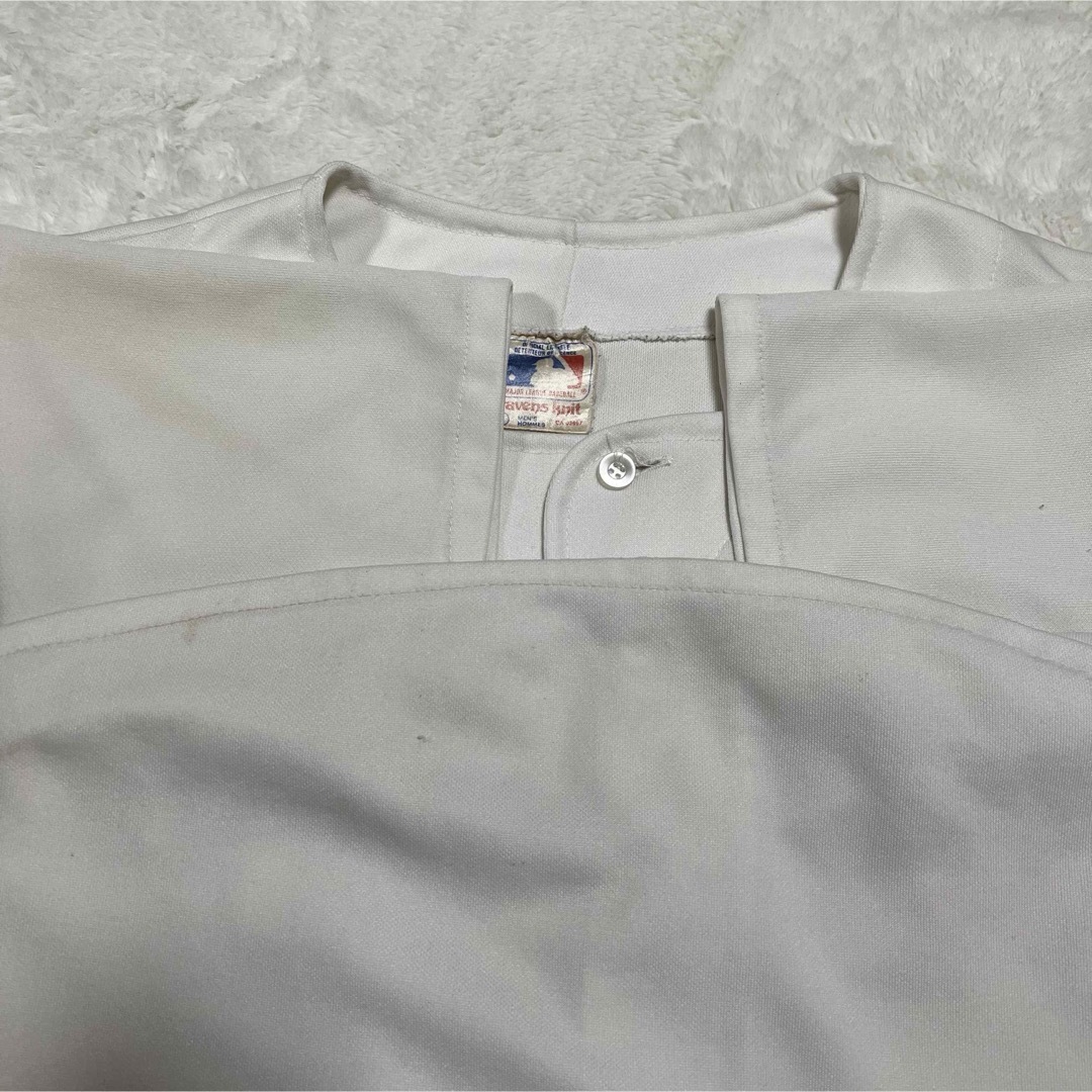 MLB(メジャーリーグベースボール)の90s カナダ製 ravens knit ドジャース ゲームシャツ  メンズ S メンズのメンズ その他(その他)の商品写真
