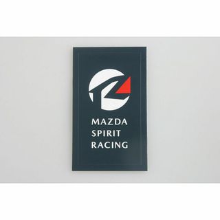 マツダ(マツダ)の非売品 mazda spirit racing ノベルティ ステッカー(車外アクセサリ)