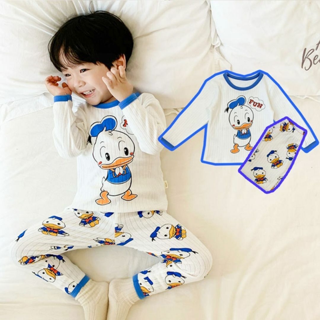 【高品質】子供 キッズ パジャマ 長袖 120 キッズ/ベビー/マタニティのキッズ服男の子用(90cm~)(パジャマ)の商品写真