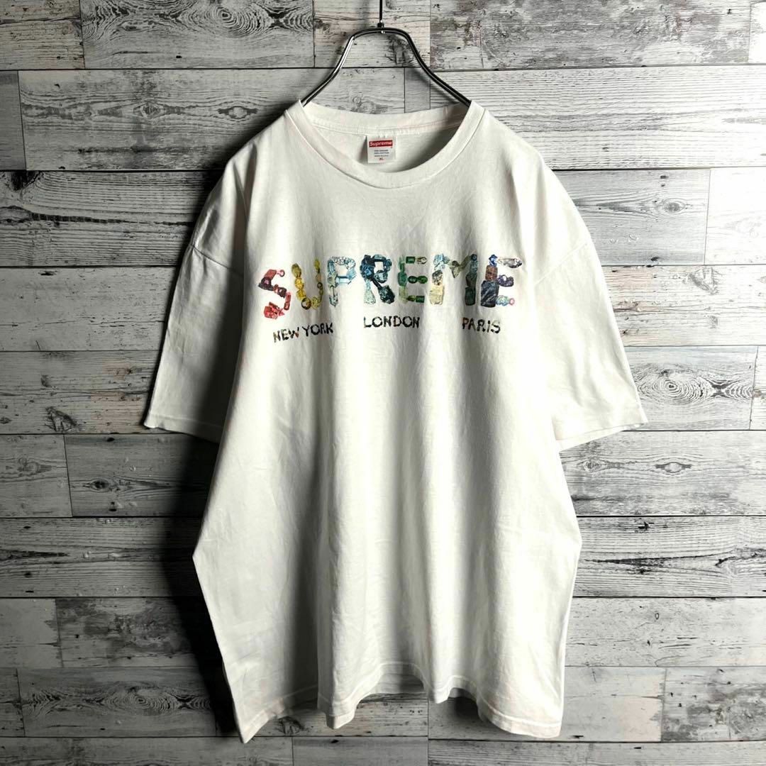 Supreme(シュプリーム)の【希少XLサイズ】シュプリーム☆ビッグロゴ定番カラー半袖Tシャツ　定番カラー メンズのトップス(Tシャツ/カットソー(半袖/袖なし))の商品写真