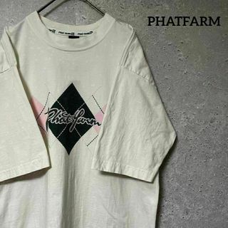 ファットファーム(PHATFARM)のPHATFARM ファットファーム Tシャツ 半袖 USA 発砲プリント M(Tシャツ/カットソー(半袖/袖なし))