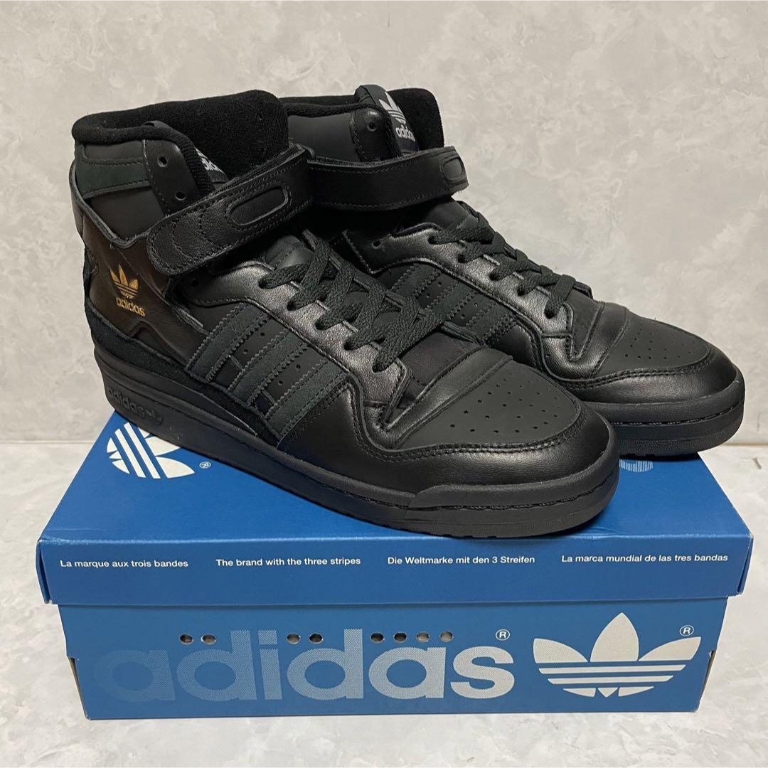 adidas(アディダス)のアディダス オリジナルス フォーラム84 ハイ コアブラック/カーボン 27.5 メンズの靴/シューズ(スニーカー)の商品写真