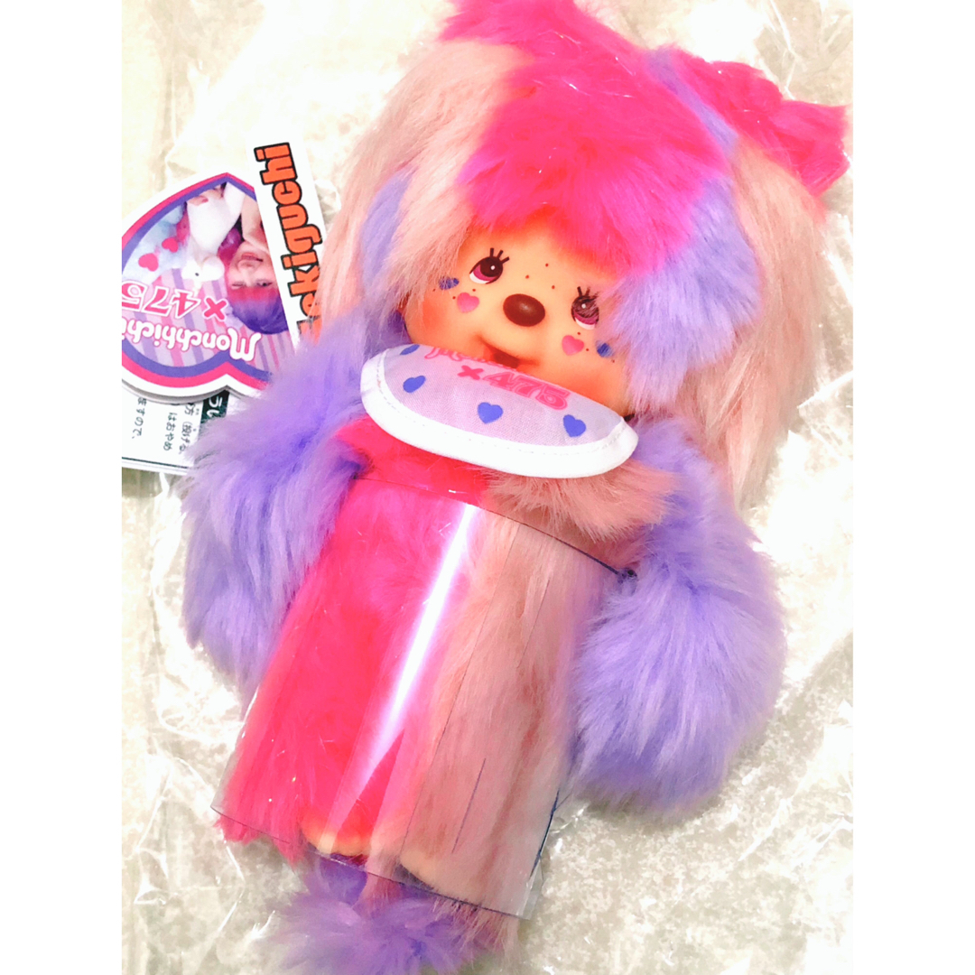 Sekiguchi(セキグチ)のMonchhichi×475 モンチッチ、わたあめちゃん、Sサイズ、しなこ、新品 キッズ/ベビー/マタニティのおもちゃ(ぬいぐるみ/人形)の商品写真