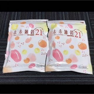 アジゲン(味源)の未来雑穀21種類の国産雑穀ブレンドマンナン入☆400g☆2袋☆新品未開封☆味源(米/穀物)