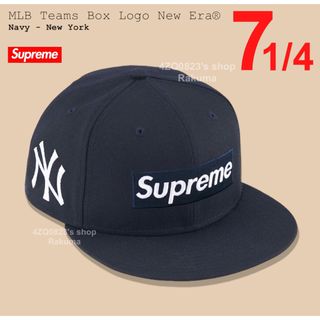 シュプリーム(Supreme)のSupreme MLB Teams Box Logo New Era 7 1/4(キャップ)