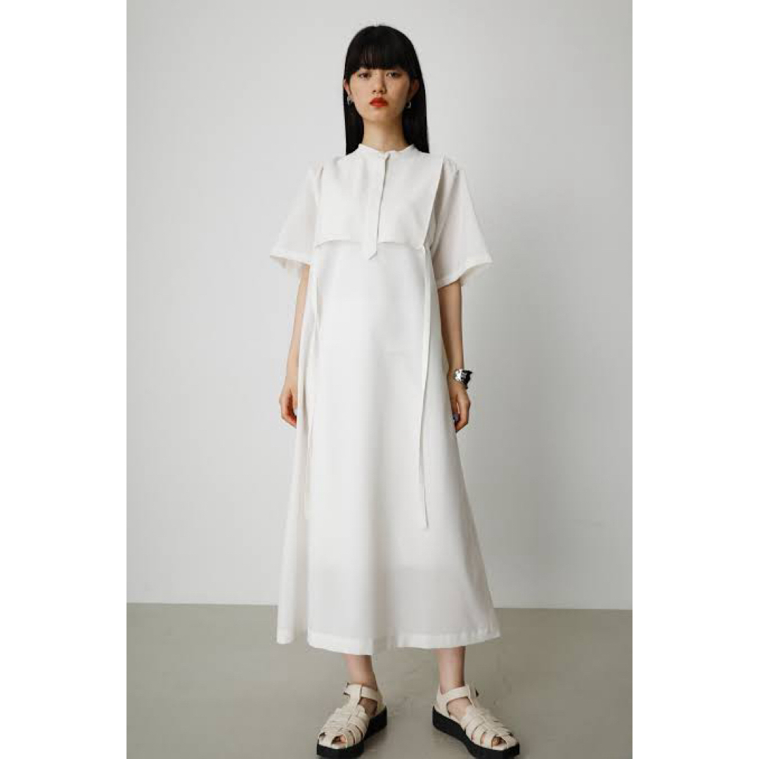 AZUL by moussy(アズールバイマウジー)の定価6600円　新品タグ付　AZUL BY MOUSSY シャツワンピース レディースのワンピース(ロングワンピース/マキシワンピース)の商品写真