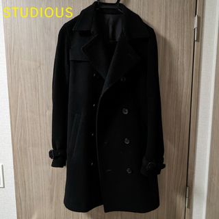 STUDIOUS - STUDIOUS ステュディオス ウール ロングコート