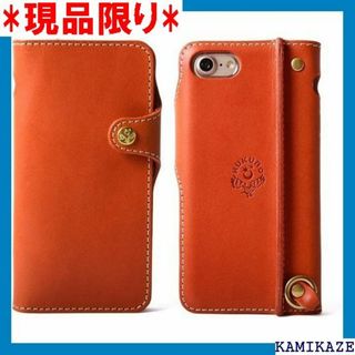 HUKURO iPhone SE 第3・2世代 8 7 用 持ち オレンジ 17(その他)