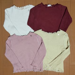 プティマイン(petit main)のpetit main 長袖トップス 3枚 + ever closet 1枚(Tシャツ/カットソー)