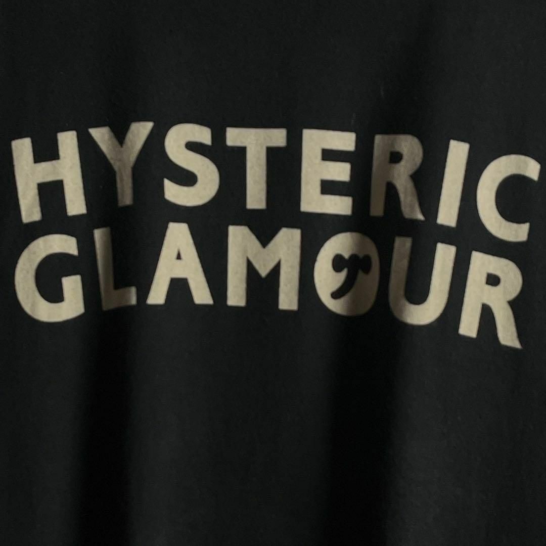 HYSTERIC GLAMOUR(ヒステリックグラマー)の【希少XLサイズ】ヒステリックグラマー☆センタービッグプリントロゴ入りTシャツ メンズのトップス(Tシャツ/カットソー(半袖/袖なし))の商品写真