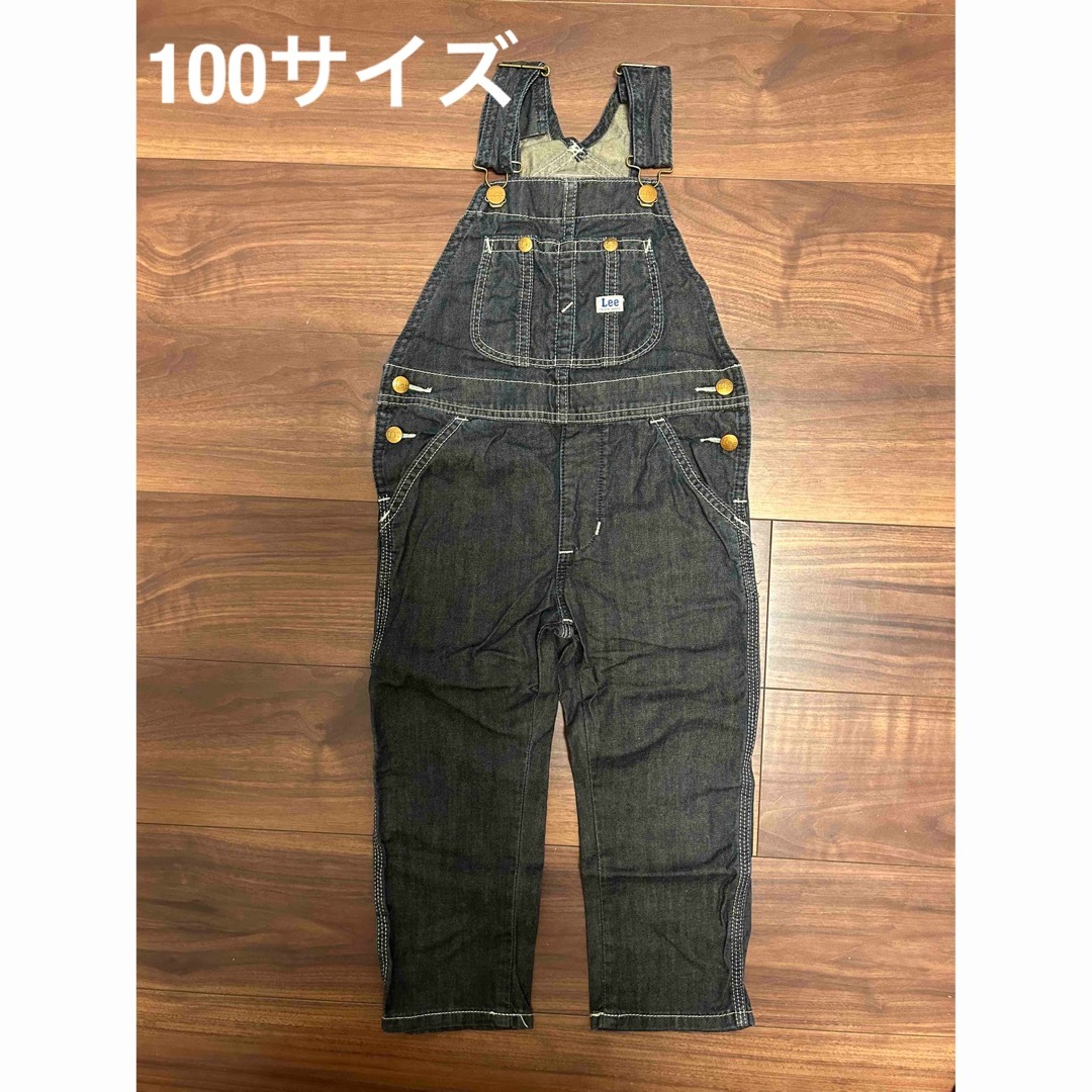 Lee(リー)のLee キッズ　オーバーオール　デニム　100サイズ キッズ/ベビー/マタニティのキッズ服男の子用(90cm~)(その他)の商品写真