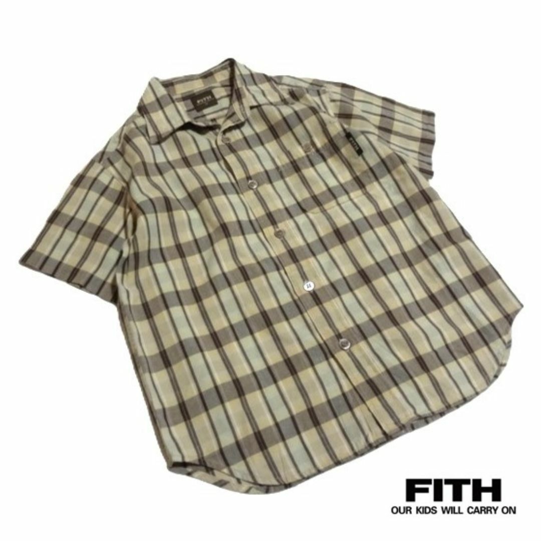 FITH(フィス)の■FITH/フィス■　130cm　チェックシャツ キッズ/ベビー/マタニティのキッズ服男の子用(90cm~)(ブラウス)の商品写真