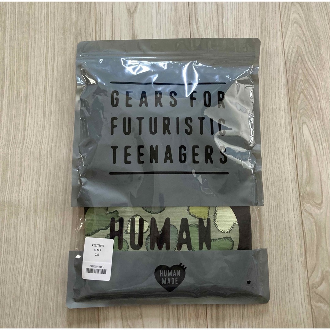 HUMAN MADE(ヒューマンメイド)のHUMAN MADE × KAWS  GRAPHIC T #1 2XL メンズのトップス(Tシャツ/カットソー(半袖/袖なし))の商品写真