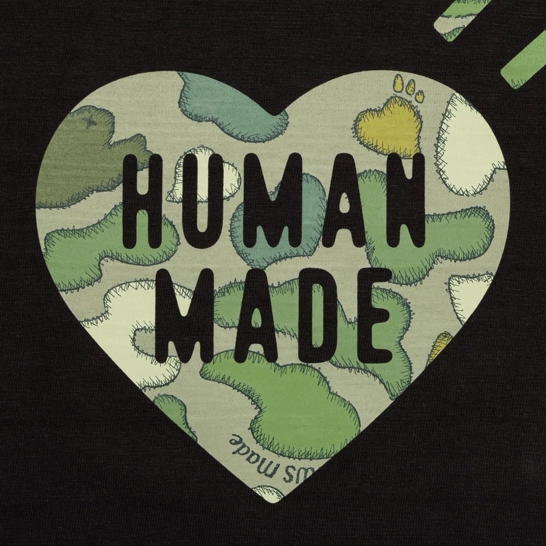 HUMAN MADE(ヒューマンメイド)のHUMAN MADE × KAWS  GRAPHIC T #1 2XL メンズのトップス(Tシャツ/カットソー(半袖/袖なし))の商品写真