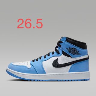 ナイキ(NIKE)のNike Air Jordan 1 High Golf UNC 26.5(スニーカー)