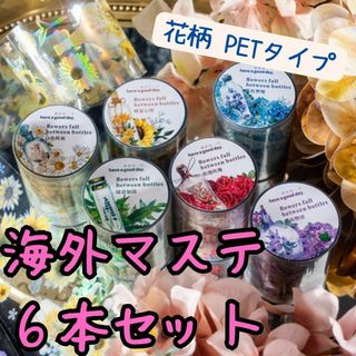 送料無料★ マスキングテープ　箔押し　金ホロ　PET コラージュ 素材(テープ/マスキングテープ)