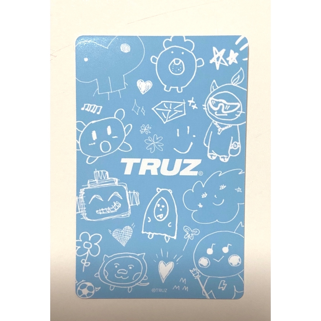 TREASURE(トレジャー)のTREASURE TRUZ ラインフレンズ ヒョンソク 購入特典 トレカ エンタメ/ホビーのタレントグッズ(アイドルグッズ)の商品写真