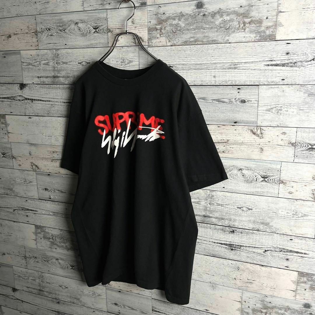 Supreme(シュプリーム)の【限定コラボ】シュプリーム×ヨウジヤマモト☆ センタービッグロゴ Ｔシャツ メンズのトップス(Tシャツ/カットソー(半袖/袖なし))の商品写真