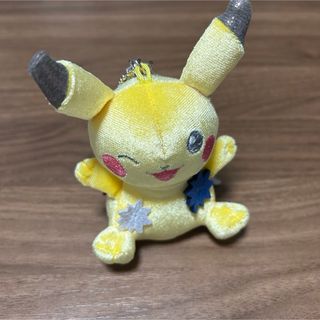 ポケモン(ポケモン)のピカチュウ　キーホルダー(ぬいぐるみ)