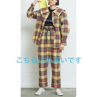 I am I - アイアムアイ●Pajamas check  セットアップ