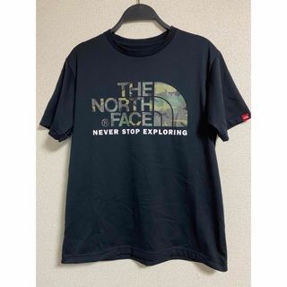 ザノースフェイス(THE NORTH FACE)のカッコいい　THE NORTH FACE ロゴ入り　ノースフェイス 半袖Tシャツ(Tシャツ/カットソー(半袖/袖なし))