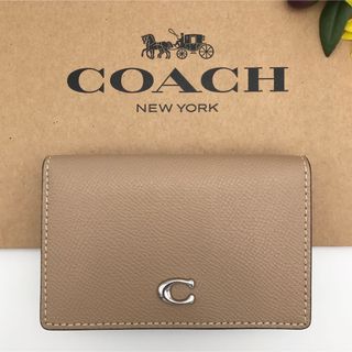 コーチ(COACH)のCOACH ★大人気★ ビジネスカードケース トープ クロスグレインレザー 新品(名刺入れ/定期入れ)