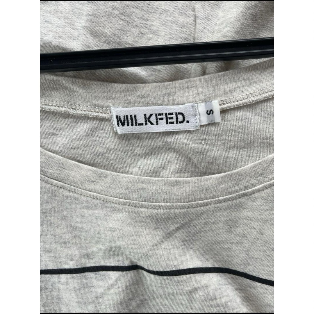 MILKFED.(ミルクフェド)のmilkfedミルクフェド チュニックワンピース Tシャツ レディースのトップス(Tシャツ(長袖/七分))の商品写真