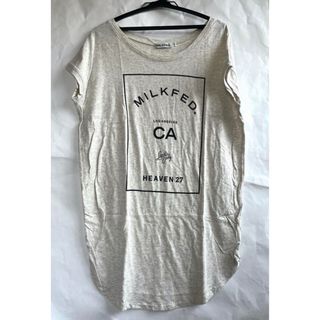 milkfedミルクフェド チュニックワンピース Tシャツ