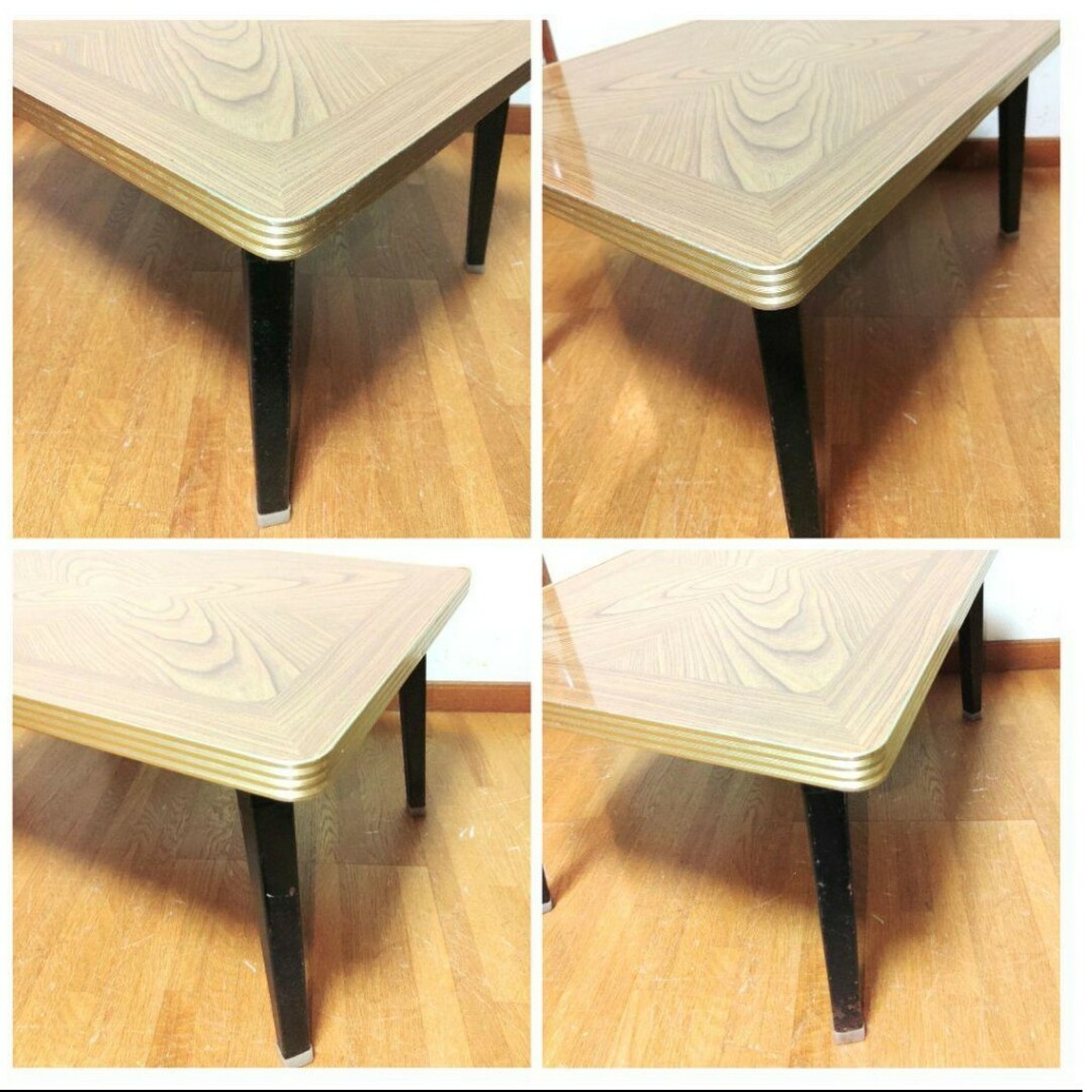 ✨昭和レトロ✨レトロ柄☆折り畳み☆テーブル☆ミニちゃぶ台の ✨昭和レトロ✨レトロ柄☆折り畳み☆テーブル☆ミニちゃぶ台の