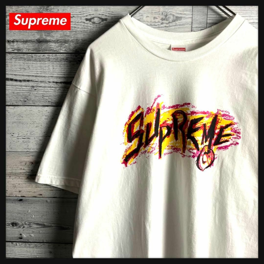 Supreme(シュプリーム)の【人気Lサイズ】シュプリーム☆センタービッグペイントロゴTシャツ 即完売 メンズのトップス(Tシャツ/カットソー(半袖/袖なし))の商品写真