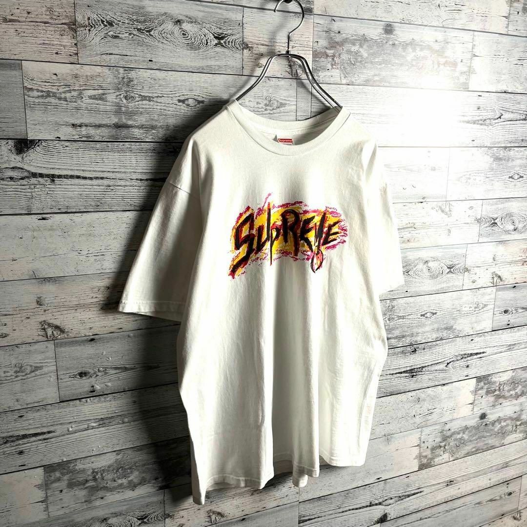 Supreme(シュプリーム)の【人気Lサイズ】シュプリーム☆センタービッグペイントロゴTシャツ 即完売 メンズのトップス(Tシャツ/カットソー(半袖/袖なし))の商品写真