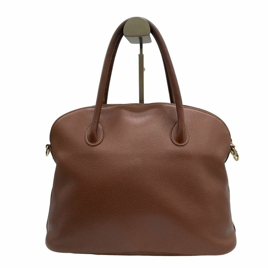 LONGCHAMP(ロンシャン)のLONGCHAMP　ロンシャン　E11　レザー　2way　ハンドバッグ　斜め掛け レディースのバッグ(ハンドバッグ)の商品写真