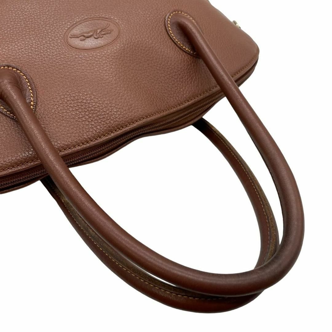 LONGCHAMP(ロンシャン)のLONGCHAMP　ロンシャン　E11　レザー　2way　ハンドバッグ　斜め掛け レディースのバッグ(ハンドバッグ)の商品写真