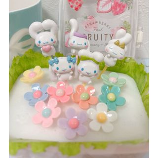 立体シナモロールランチピックセット☆お弁当ピック(弁当用品)