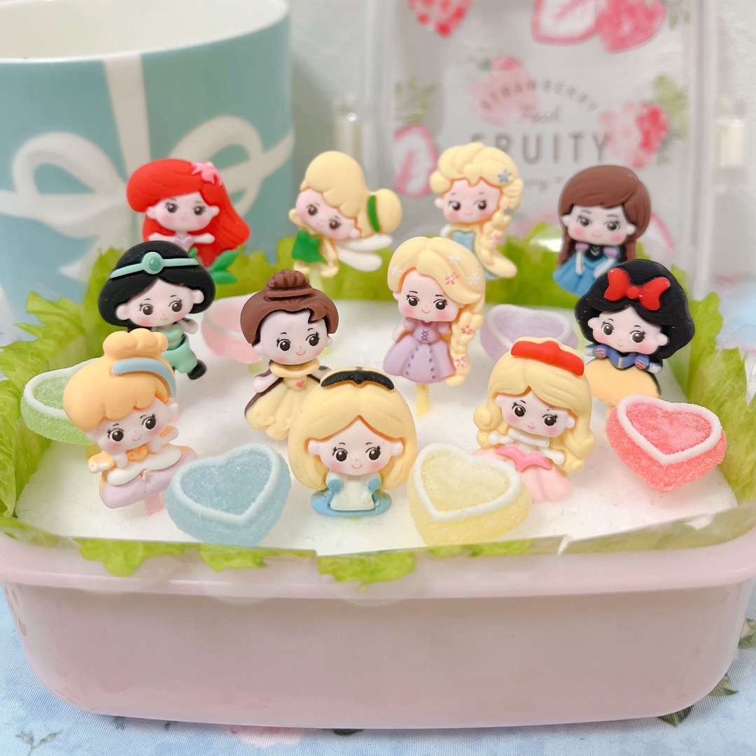 Disney - ディズニープリンセス豪華ランチピックセット♡お弁当 Disney - ディズニープリンセス豪華ランチピックセット♡お弁当