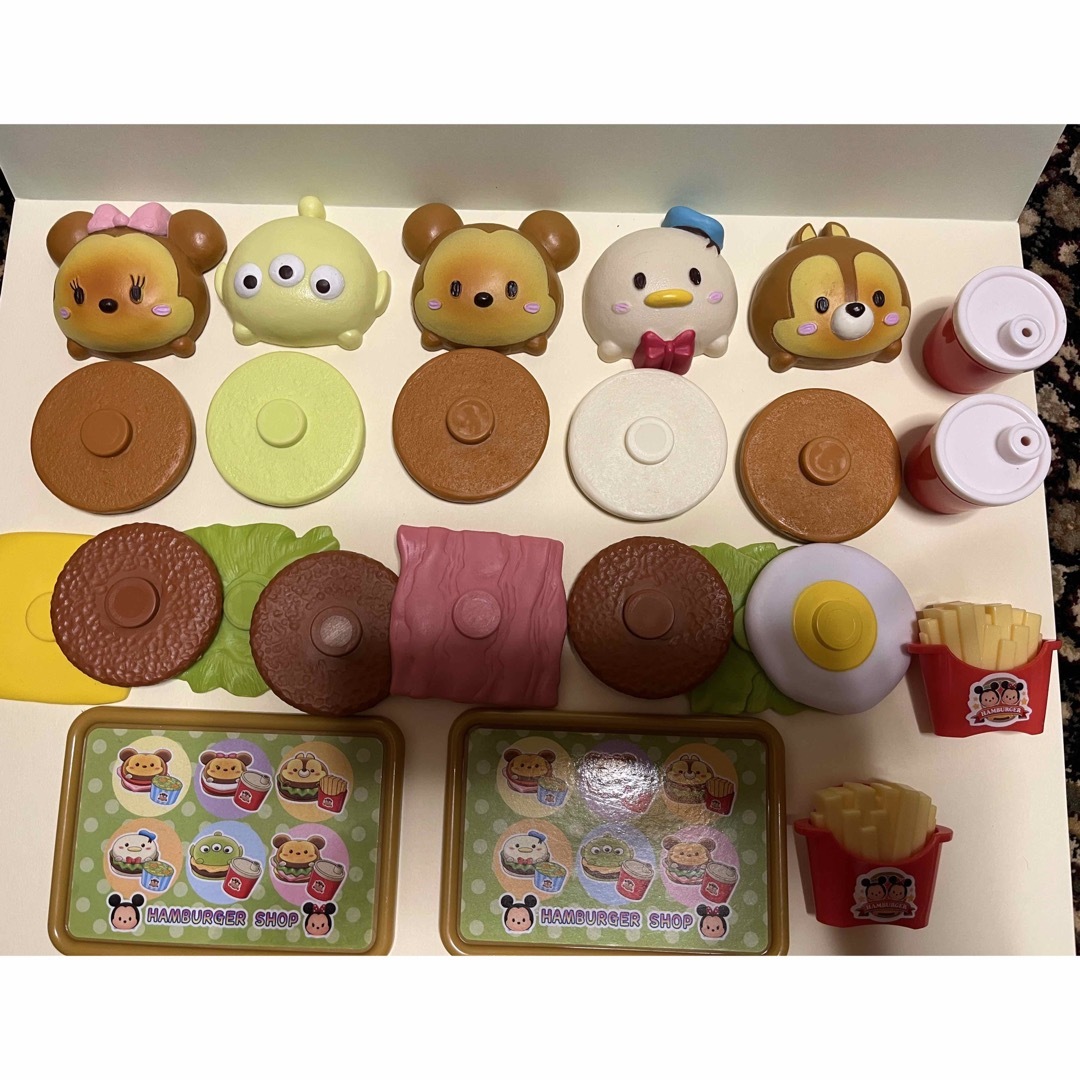 Disney(ディズニー)のディズニー　ツムツム　ハンバーガーセット キッズ/ベビー/マタニティのおもちゃ(知育玩具)の商品写真