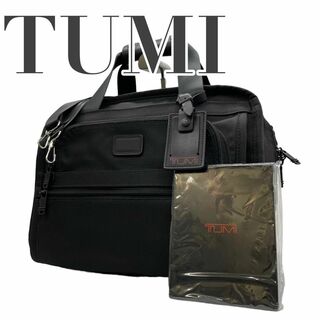 トゥミ(TUMI)の美品　TUMI トゥミ　ビジネスバッグ　2way キャンバス　ブリーフケース　黒(ショルダーバッグ)
