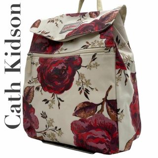 キャスキッドソン(Cath Kidston)のCath Kidston キャスキッドソン　ナイロン　花柄　フラワー　リュック(リュック/バックパック)