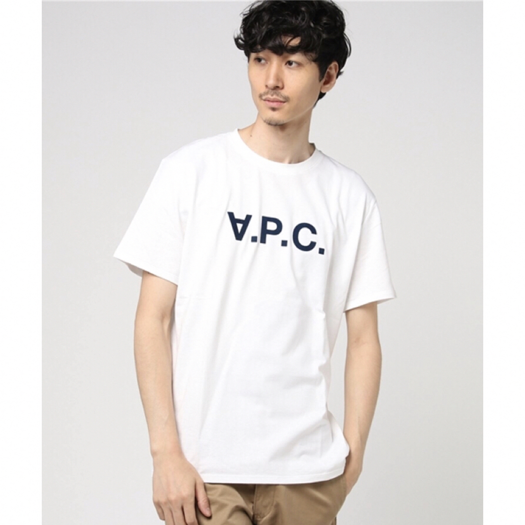 A.P.C(アーペーセー)の【未使用タグ付き】A.P.C.半袖TシャツメンズS apcアーペーセー VPC メンズのトップス(Tシャツ/カットソー(半袖/袖なし))の商品写真