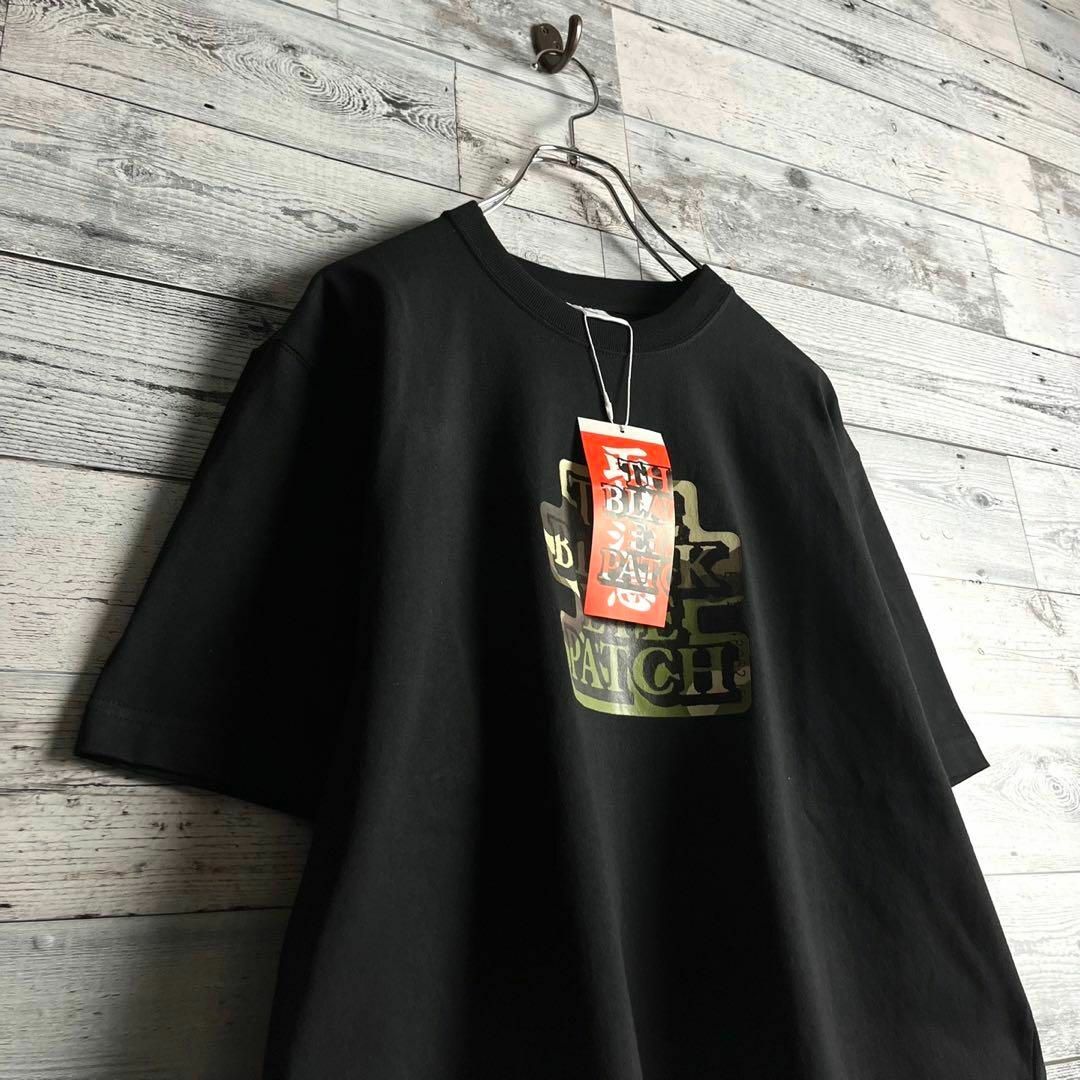 【新品タグ付き】ブラックアイパッチ☆ センタービッグロゴ入り　半袖Tシャツ メンズのトップス(Tシャツ/カットソー(半袖/袖なし))の商品写真